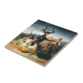 Goya Witches Sabbat Tile Tegeltje (Zijkant)