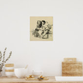 Goya, ze zijn heel erg in harmonie poster (Keuken)