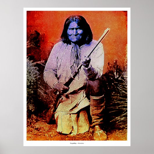 Goyathlay ~ Geronimo Poster (Voorkant)