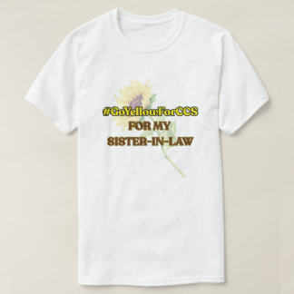 #GoYellowForCCS - Schoonzus Tshirt