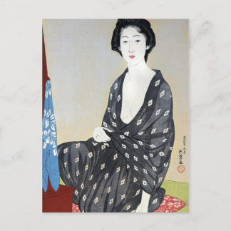 Goyo "Vrouw in Kimono" Briefkaart