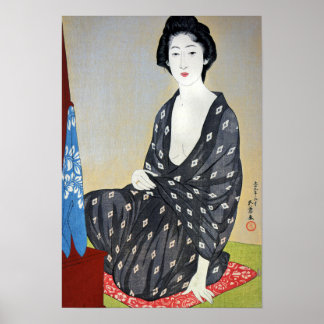 Goyo Woman in Summer Garment Poster