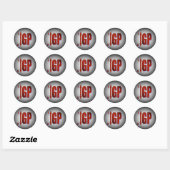 GP Shift Warning Sticker - Rood (Vel)