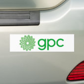 GPC LOGO BUMPERSTICKER (Op auto)