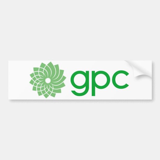GPC LOGO BUMPERSTICKER (Voorkant)