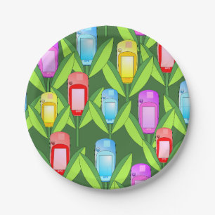 GPS Flowers Papieren Bordje