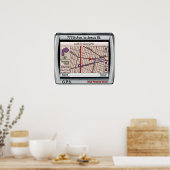 GPS God Persoonlijke redder Poster (Keuken)