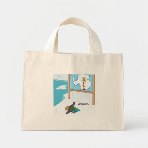 GPS-storing in duif Mini Tote Bag