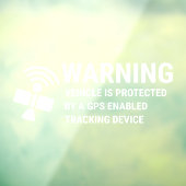 GPS-tracking bord Raamsticker (Vel 3)