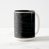 GPT-4 Python Code Mug (Devant droit)
