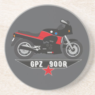 GPZ900R Biker Motorrad Zandsteen Onderzetter