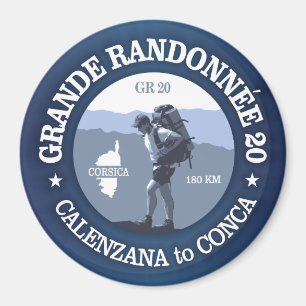 GR20 Corsica (BG) Magneet