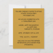 GR8 SWEET SIXTEEN 16 MASQUERADE INVITATION (Dos)
