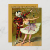 GR8 SWEET SIXTEEN 16 MASQUERADE INVITATION (Devant / Derrière)