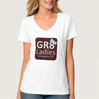 Gr8Dames MSP T-Shirt V-nek