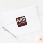 Gr8Ladies International Stickers Logo de novembre (Enveloppe)