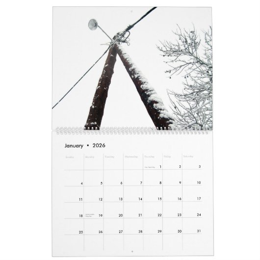 GR - 4 seizoenen (15 maanden) Kalender (Jan 2026)