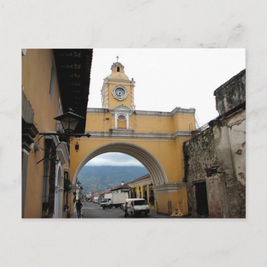 Gr Arco, de Antigua van La, Guatemala Briefkaart (Voorkant)