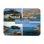 GR Griekenland - Rhodes - Kolymbia the Harbour - Magneet (Horizontaal)