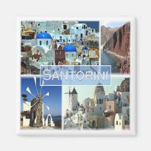GR * Griekenland - Santorini - αρος Magneet