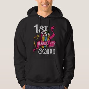 Graad 1-team terug naar school cadeau voor kindere hoodie
