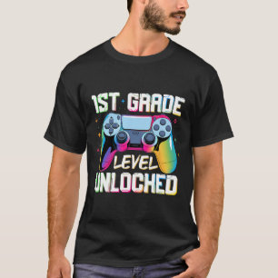 Graad 1 vrijgespeeld Eerste schooldag terug naar s T-shirt