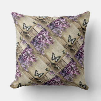 Graad A Sierkussen van katoen 20x20/vlinder