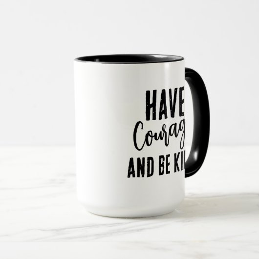 Graad hebben en Soort Citaat zijn Mok (Voorkant rechts)