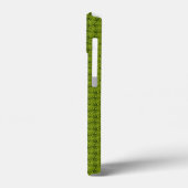 Graad met waterdruppelpatroon Case-Mate iPhone case (Achterkant / Links)