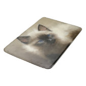 Graad van innocentie Siamese Kitten-portret Badmat (Gekanteld)