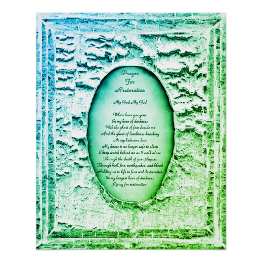 Graad voor herstel perfect poster (Voorkant)