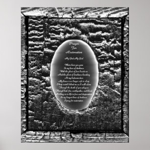 Graad voor herstel poster