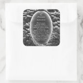 Graad voor herstel vierkante sticker (Tas)