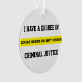 Graad voor strafrecht ornament (voorkant)