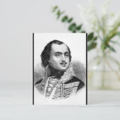 Graaf Casimir Pulaski.  Copy_War Afbeelding Briefkaart (Staand voorkant)