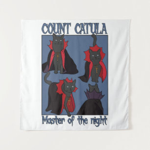 Graaf Catula Meester van de Nacht Wandkleed