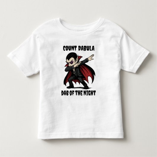 Graaf Dabula dabs door de nacht Kinder Shirts (Voorkant)
