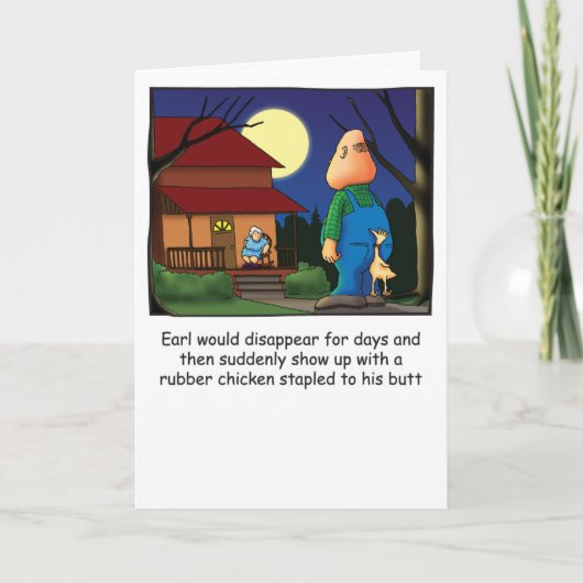 Graaf en de RubberKaart van de Verjaardag van de Kaart (Voorkant)