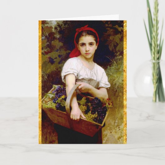 Graaf Harvester Birthday Kaart (Voorkant)