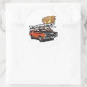 Graaf mijn Duster 3" Sticker (Tas)