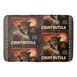 Graaf Nutula Retro Film Parodie Badmat