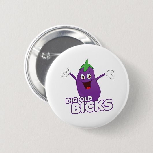 GRAAF OUDE TEVEN RONDE BUTTON 5,7 CM (Voorkant /achterkant)