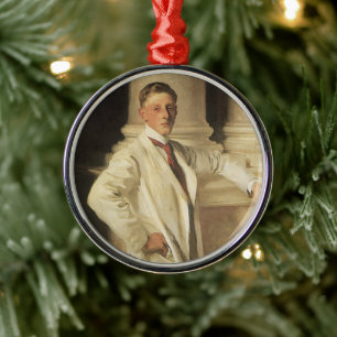 Graaf van Dalhousie door John Singer Sargent Metalen Ornament