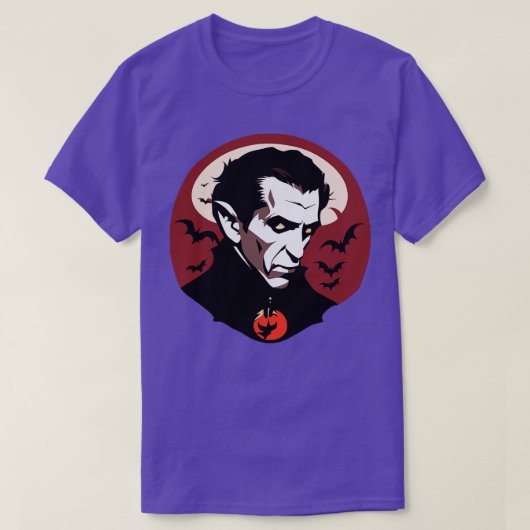 Graaf Vlad Dracula 1 T-shirt (Design voorkant)