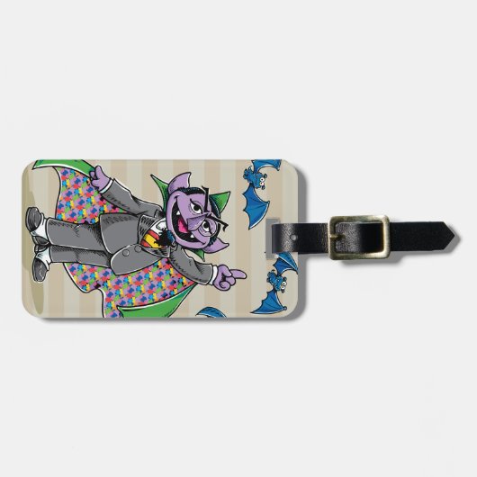  graaf von Count Bagagelabel (Voorkant horizontaal)