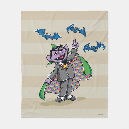  graaf von Count Fleece Deken (Voorkant)