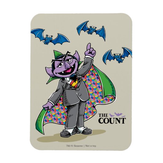  graaf von Count Magneet (Verticaal)