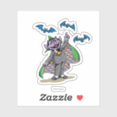  graaf von Count Sticker (Vel)