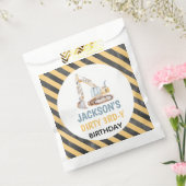 Graafmachine Gele Bouw Vuile 3rdy Bedankzakje (Gezegeld)