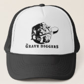 graafmachine logo trucker pet (Voorkant)